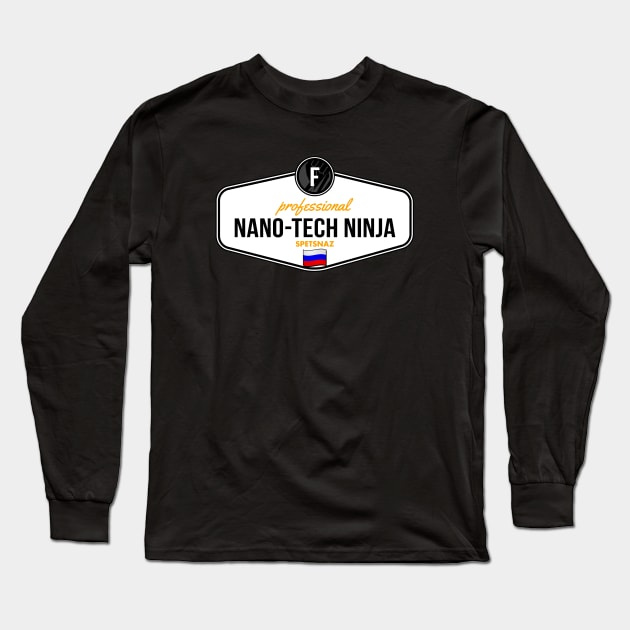 Professional Nano-Tech Ninja [GTA] Long Sleeve T-Shirt by GTA